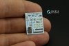 Quinta Studio QD72047 Me-262A 3D-Printed & coloured Interior on decal paper (Academy) 1/72